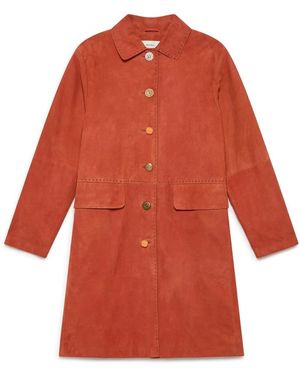 Maliparmi Single-Breasted Coats - Rojo