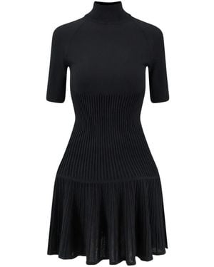 Alaïa Knitted Dresses - Noir