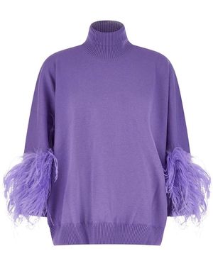 Alberta Ferretti Turtlenecks - Morado