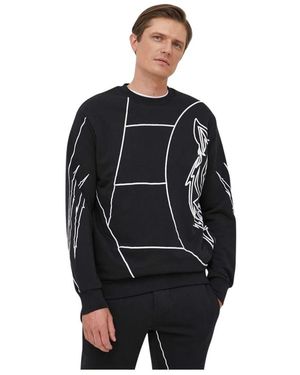 Philipp Plein Fitness ,Zwart ,Katoen Sweatshirt