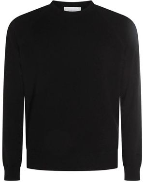 Malo Kaschmir-Pullover Mit Rundhalsausschnitt - Schwarz