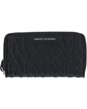 ARMANI EXCHANGE Wallets & Cardholders - Nero