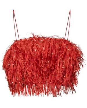 Silvian Heach Sleeveless Tops - Rouge