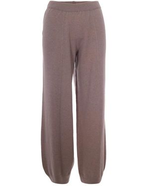 Fabiana Filippi Tapered Trousers - Marrone