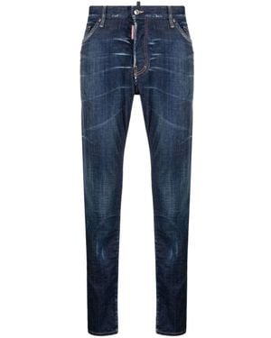 DSquared² Jeans ,Blauw ,Slim-Fit Jeans
