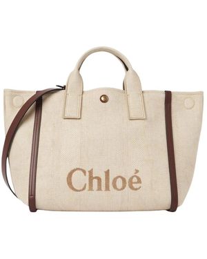 Chloé Tote Bags - Neutro
