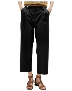Lola Casademunt Straight Trousers - Black