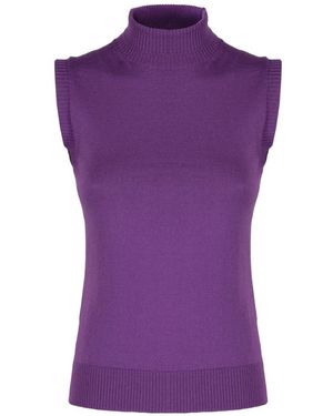 Sportmax Turtlenecks - Purple