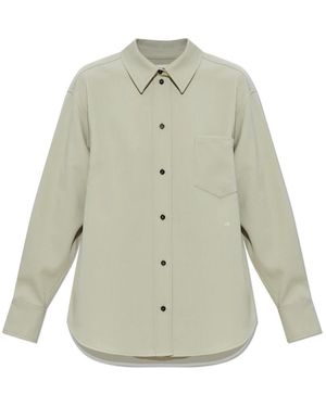 Victoria Beckham Pocket Shirt - Grün
