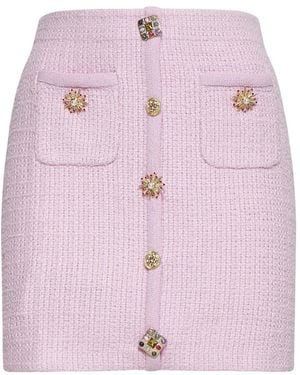 Self-Portrait Short Skirts - Pink