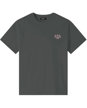 A.P.C. T-Shirts - Grey