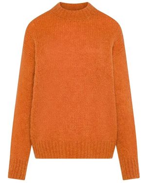 Seventy Truien & Vesten ,Oranje ,Wol Girocollo Trui