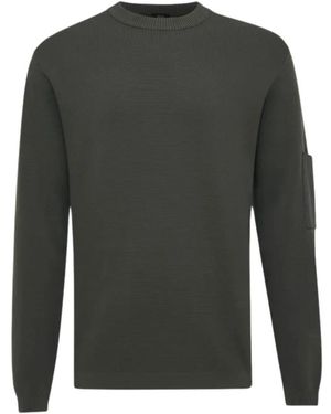 Genti Rundhals-Pullover - Grün