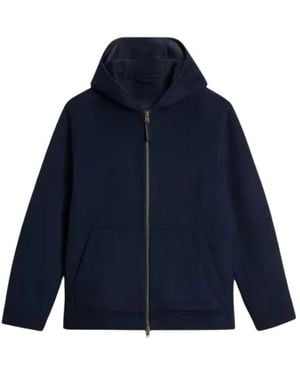Woolrich Zip-Throughs - Azul