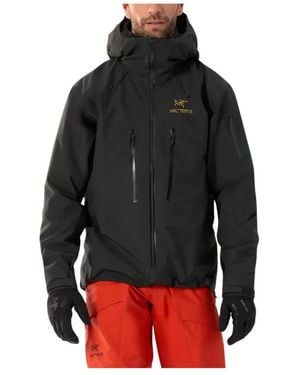 Arc'teryx Jassen ,Zwart ,Leer Alpha Sv Jacket 24K