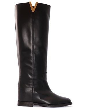 Via Roma 15 High Boots - Negro
