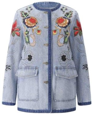 Valentino Denim Jackets - Blue