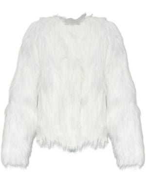 Stand Studio Faux Fur & Shearling Jackets - White