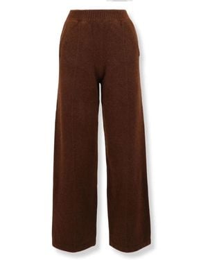 Laneus Wide Trousers - Brown