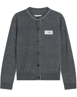 MM6 by Maison Margiela Cardigans - Gris
