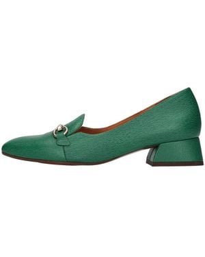 Chie Mihara Haiti Rondan Leren Loafers - Groen