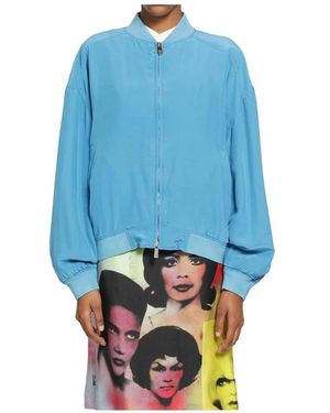 Versace Zip-Throughs - Azul