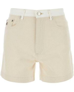 Stella McCartney Denim Shorts - Natural