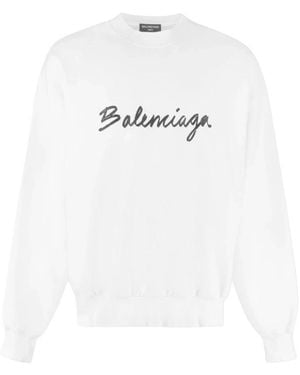 Balenciaga Sweatshirts - Blanco