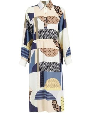 Fendi Midi Dresses - Blue