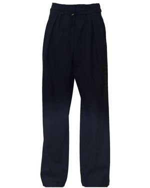Dries Van Noten Wide Trousers - Azul