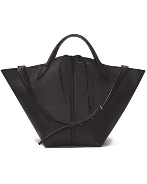 Proenza Schouler Grote Chelsea Tote Tas - Zwart