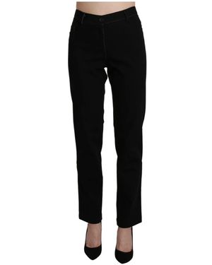 Bencivenga Slim-Fit Pants - Black