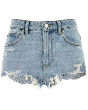 Alexander Wang Denim Shorts - Blue