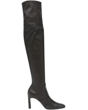 TOTEME Nappa Over-The-Knee Laarzen - Zwart