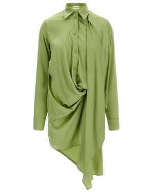 Vaillant Shirt Dresses - Green