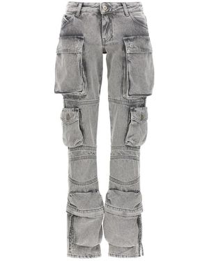 The Attico Straight Jeans - Gris