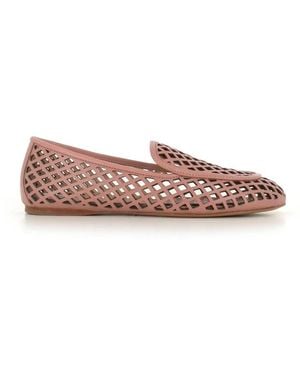 Lola Cruz Loafers - Pink
