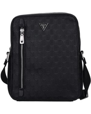 Guess Cross Body Messenger - Black