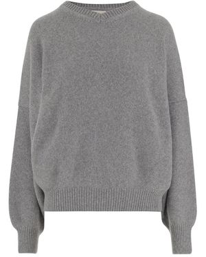 KHAITE Cashmere Knitwear - Gris