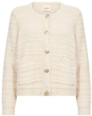 Cream Cardigans - Natural