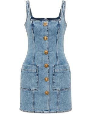 Balmain Short Dresses - Blue