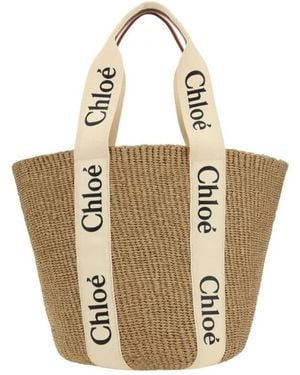 Chloé Tote Bags - Metallizzato