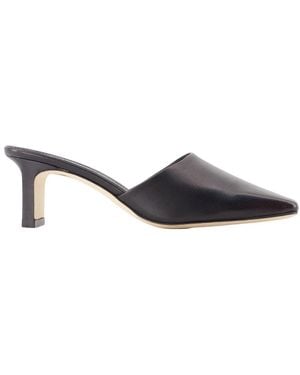 Aeyde Heeled Mules - Blue