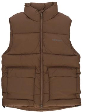 Carhartt Jassen ,Bruin ,Polyester Springfield Vest