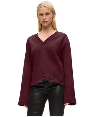 KARL LAGERFELD Blouses - Morado