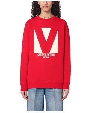 Valentino Sweatshirts - Red