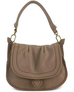 Plinio Visona' Sella Terra Hobo Bag - Braun