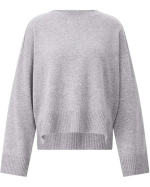 Closed Round-Neck Knitwear - Grigio