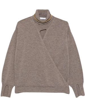SIMONA CORSELLINI Turtlenecks - Grey
