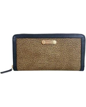 Borbonese B-Urban P.Foglio L. Zip Around - Braun